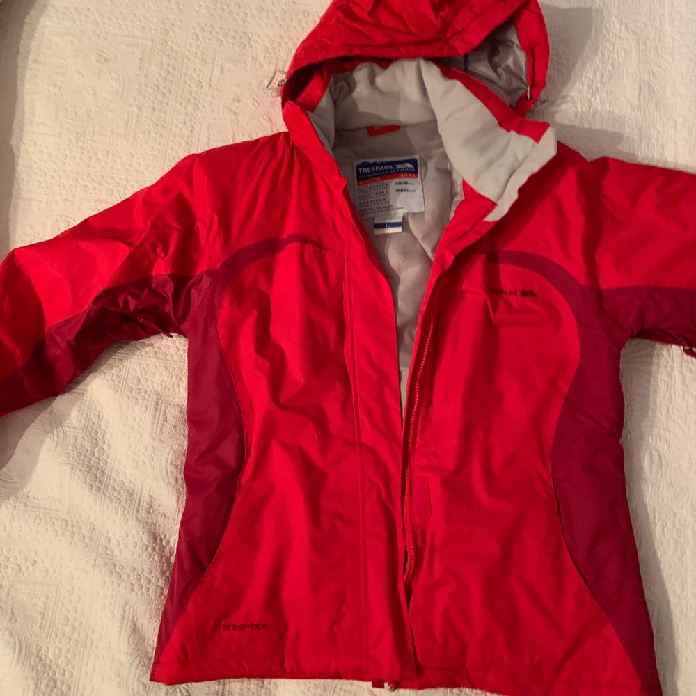 Trespass Ski Jacket red